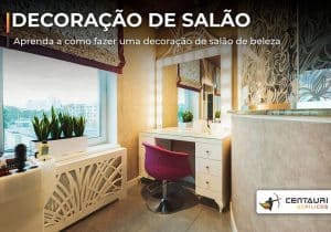 decoração de salão de beleza