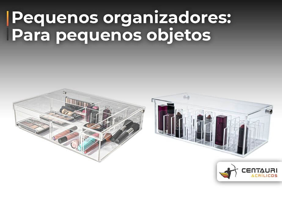 organizador de acrílico para escritório