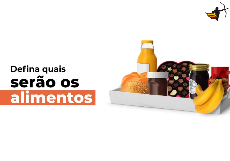 Cesta de café da manhã