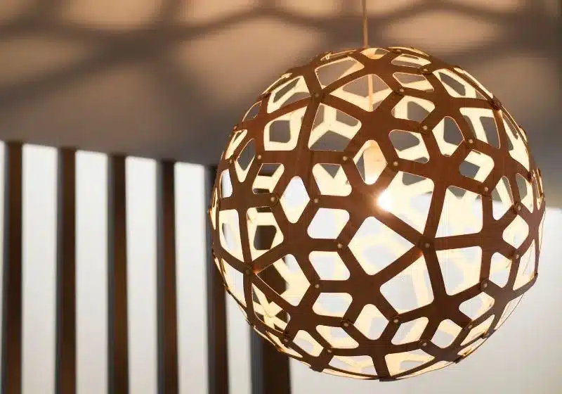 iluminaria em um quarto