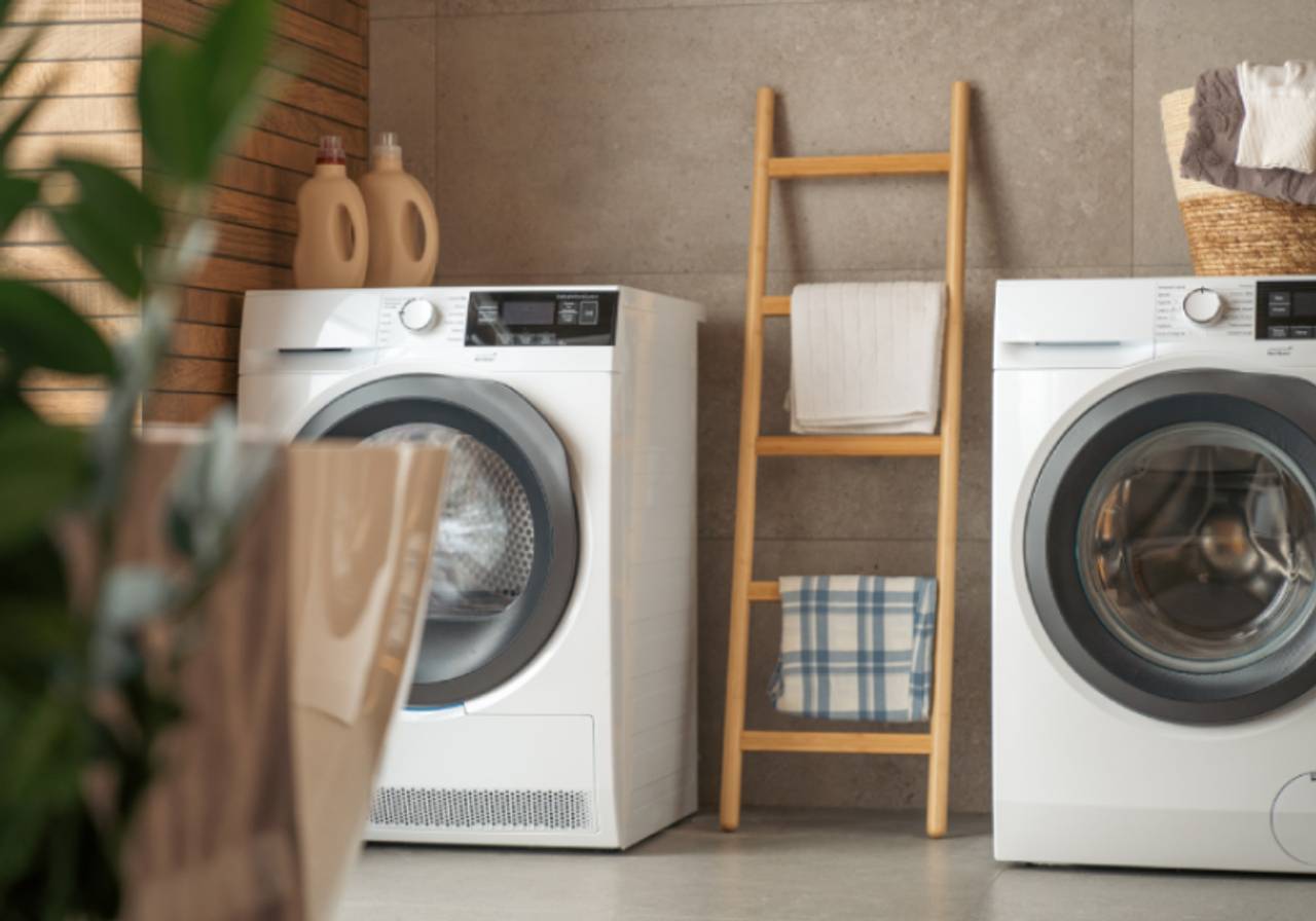 interior de lavanderia 